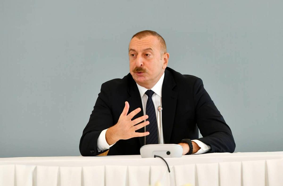 Aliyev: “Cumhurbaşkanı Recep Tayyip Erdoğan ile imzaladığımız Şuşa Beyannamesi, kardeşliğimizin ve işbirliğimizin açık bir örneğidir”