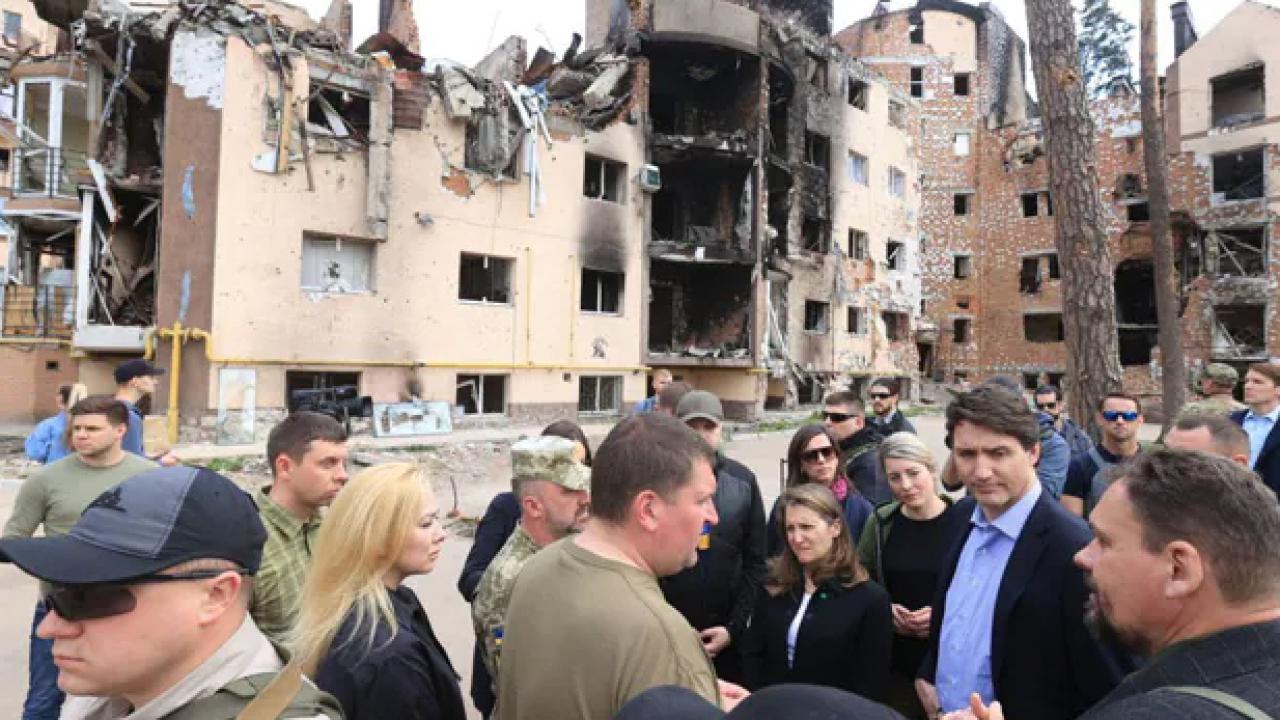 Kanada Başbakanı Trudeau’dan Ukrayna ziyareti