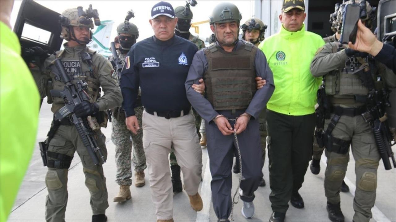 Kolombiya ‘Otoniel’ lakaplı uyuşturucu kaçakçısını ABD’ye iade etti