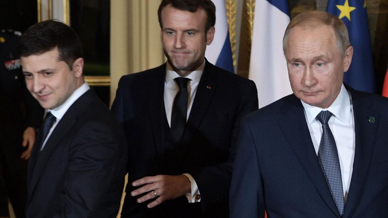 Macron ve Putin’den Ukrayna zirvesi