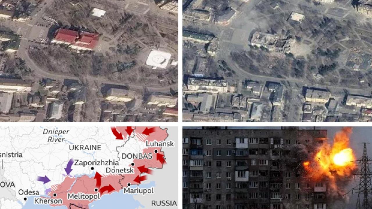 Mariupol’deki tiyatro binası saldırısında 600 kişi öldü