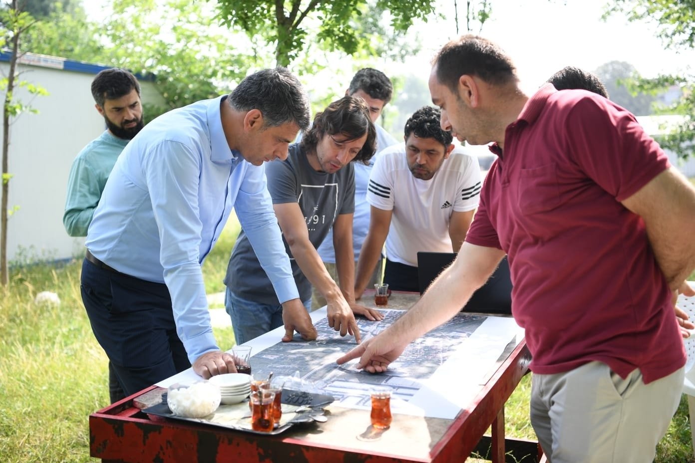BAŞKAN KOCAMAN KOCAELİ STADYUMU BAĞLANTI YOLUNU İNCELEDİ