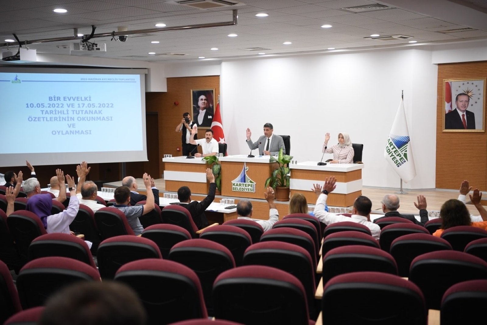 KARTEPE BELEDİYESİ’NDE HAZİRAN AYI MECLİS TOPLANTISI