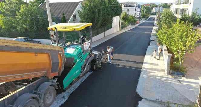 Başiskele’nin Yolları Yenileniyor