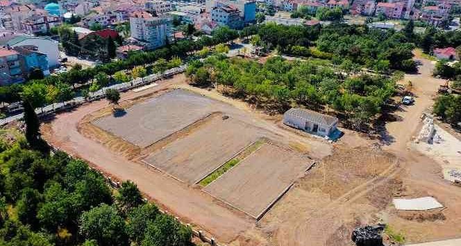 Derince’de Sağlıklı Yaşam Parkı Çalışmaları Son Sürat Devam Ediyor
