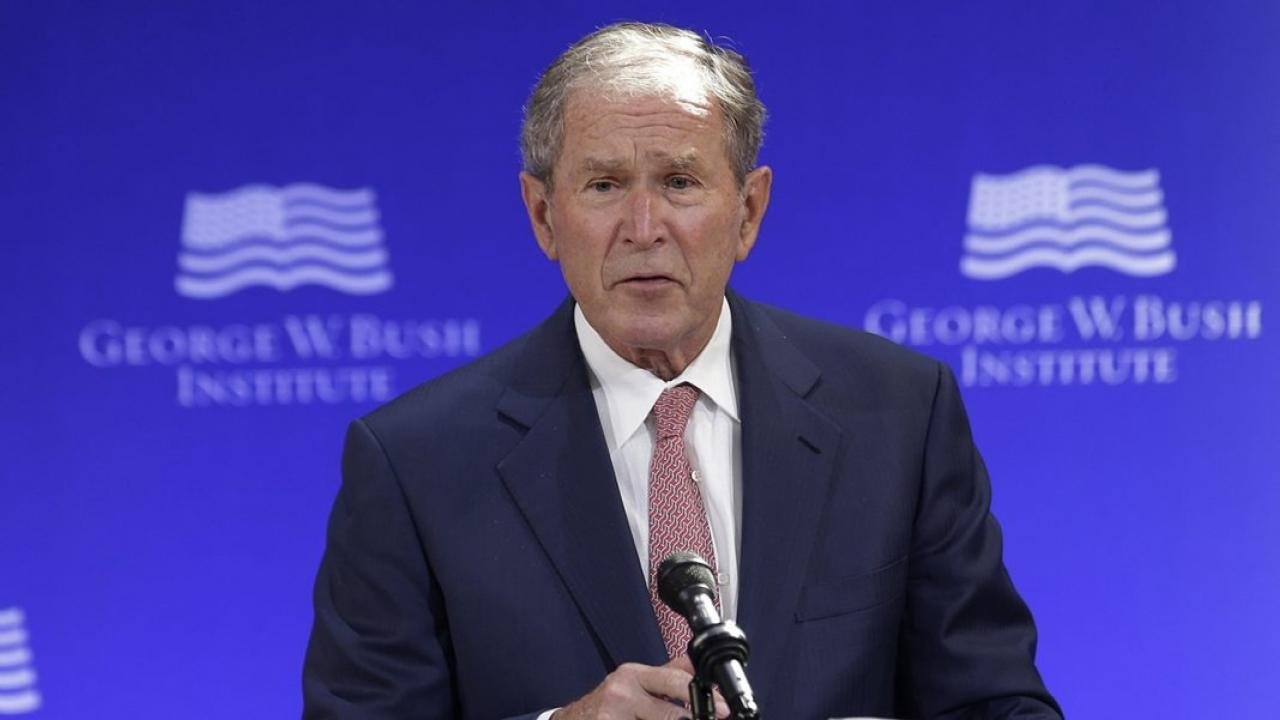 Bush’un Irak gafı gündem oldu: Salonda derin sessizlik