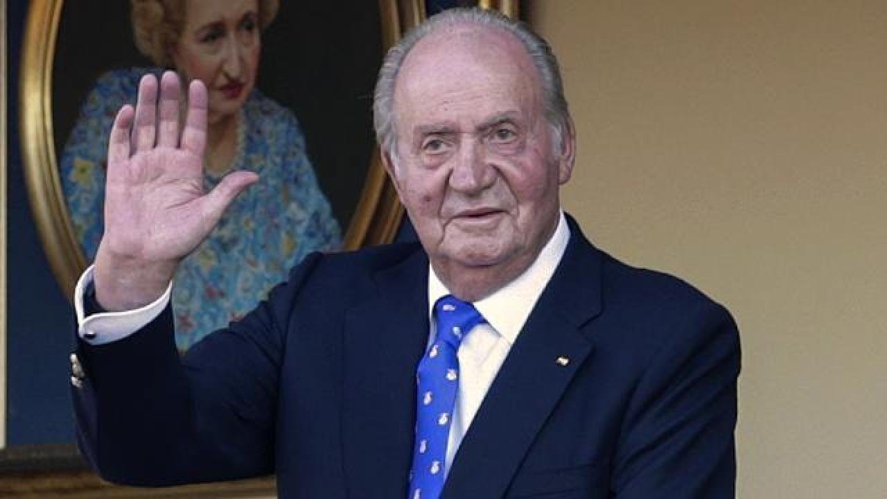 Eski İspanya Kralı 5 günlüğüne ülkesine döndü