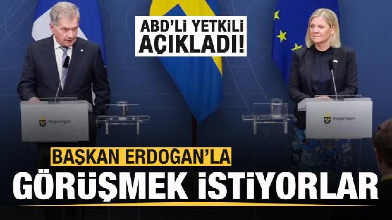 Finlandiya Cumhurbaşkanı ve İsveç Başbakanı Erdoğan’la görüşmek istiyor