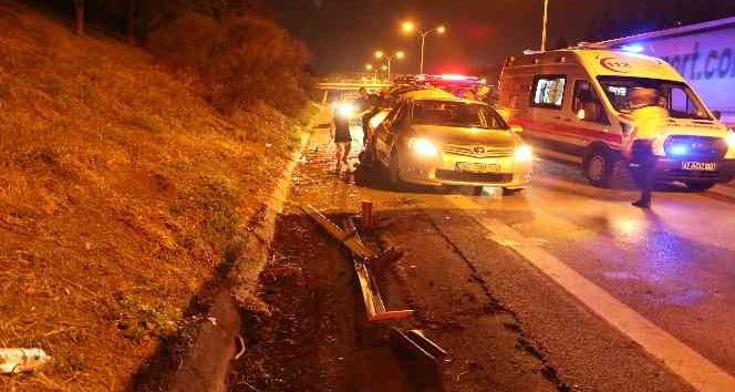 Lastiğini Kontrol Etmek İçin Durdu, Kazaya Neden Oldu
