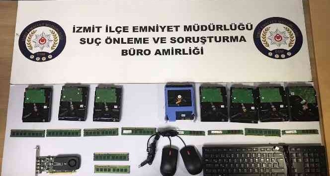 İş Yerine Hırsızlıktan Aranan 6 Şüpheli Yakalandı