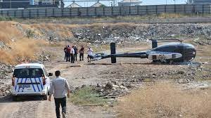 Helikopter Kaza Yaptı