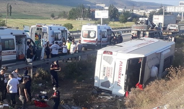 Otobüs Kontrolden Çıktı: 38 Yaralı, 1 Ölü