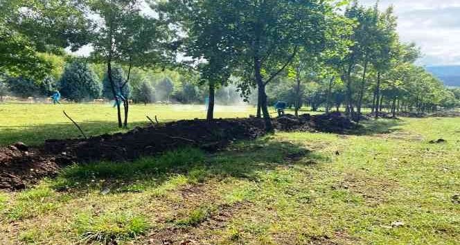 Kartepe’nin Ataşehir’inde Mesire Alanı Çalışmaları Başladı