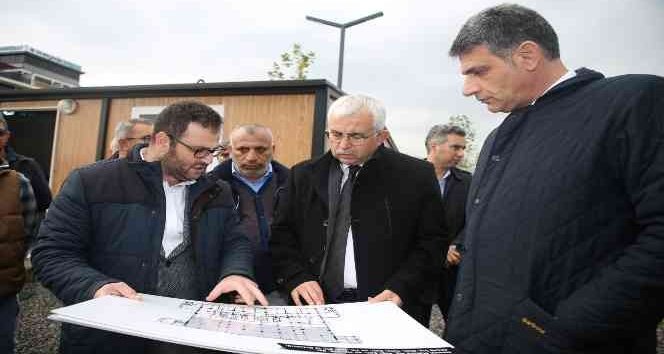 Kartepe’nin Sosyal Donatılı Camisinde Çalışmalar Devam Ediyor