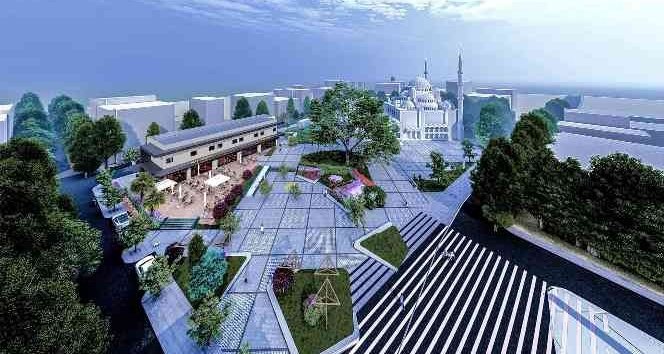 Yarımca Kent Meydanı Projesinde Çalışmalar Devam Ediyor