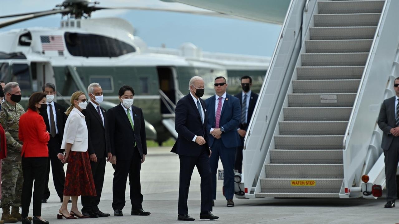 ABD Başkanı Biden, Asya turunun ikinci durağı Japonya’ya geldi