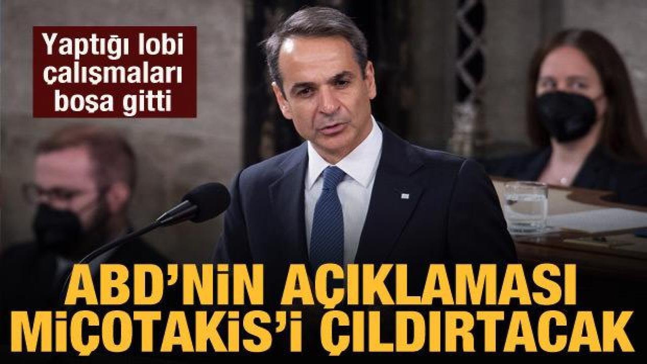 ABD’den gelen F-16 açıklaması Miçotakis’i çıldırtacak!