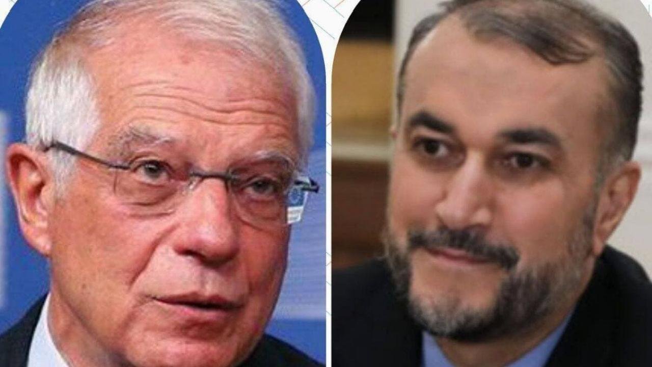 Abdullahiyan ile Borrell,  ABD-İran ilişkilerini görüştü