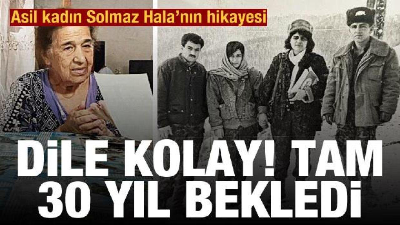 Azerbaycanlı Solmaz Hala’nın hikayesi: Siz geldiniz, artık gözlerim açık gitmem