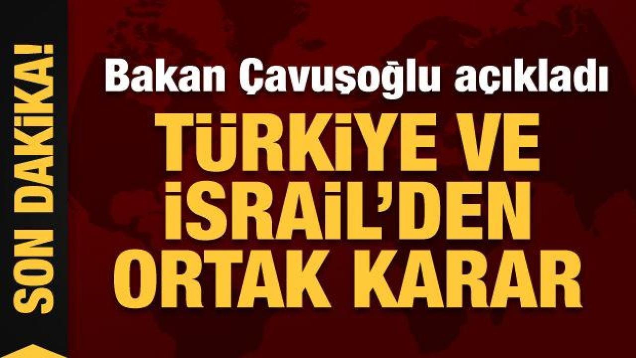 Bakan Çavuşoğlu açıklamalarda bulunuyor
