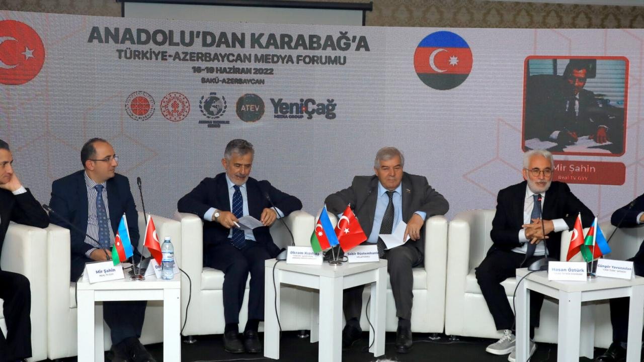 Bakü’de Anadolu’dan Karabağ’a: Türkiye-Azerbaycan Medya Forumu düzenlendi