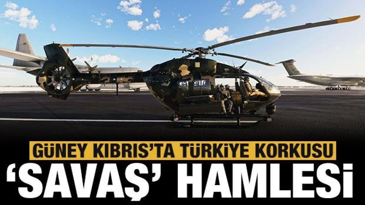 Güney Kıbrıs’ta Türkiye korkusu: Savaş helikopterleri alıyorlar