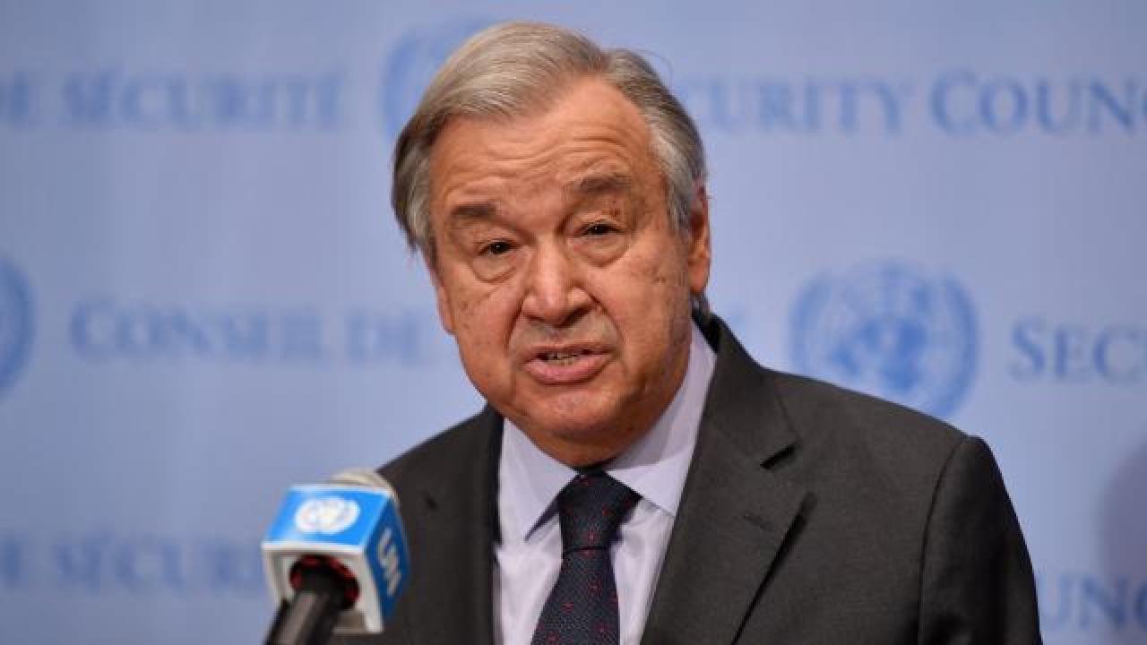 Guterres: Dünyamız ülke içi yerinden edilme kriziyle karşı karşıya