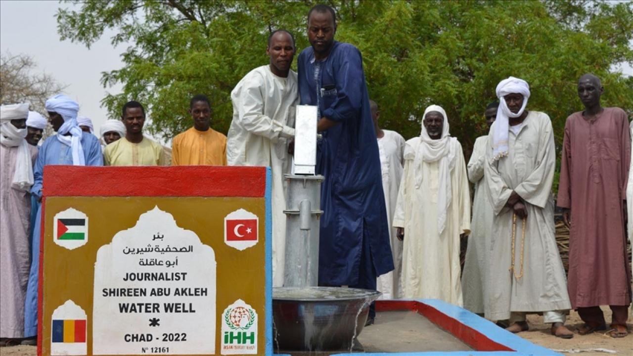 İHH, Şirin Ebu Akile adına Çad’da su kuyusu açtı