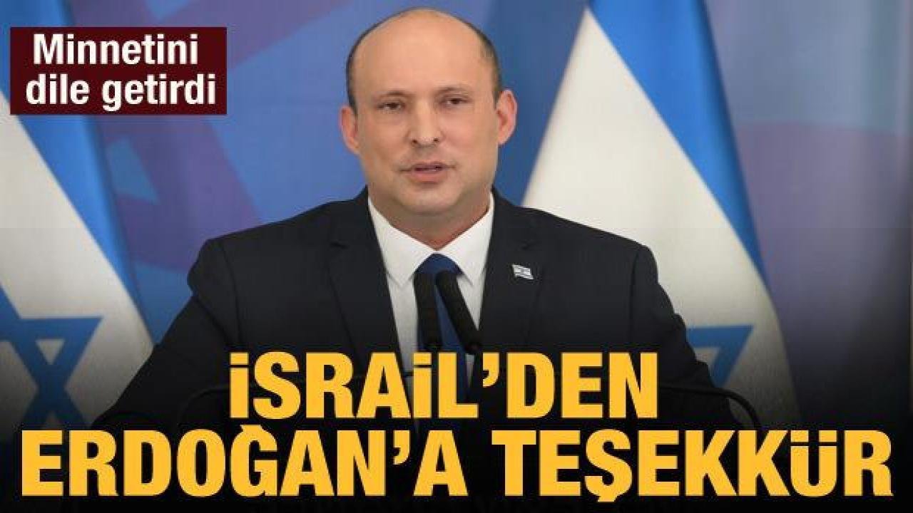 İsrail’den Cumhurbaşkanı Erdoğan’a teşekkür: Saldırıları birlikte bertaraf ettik