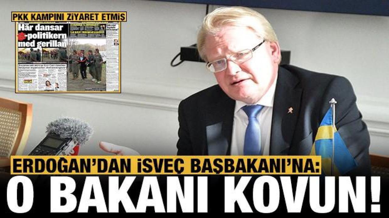 İsveç medyası yazdı! Erdoğan’dan İsveç Başbakanı Magdalena’ya: O Bakanı kovun