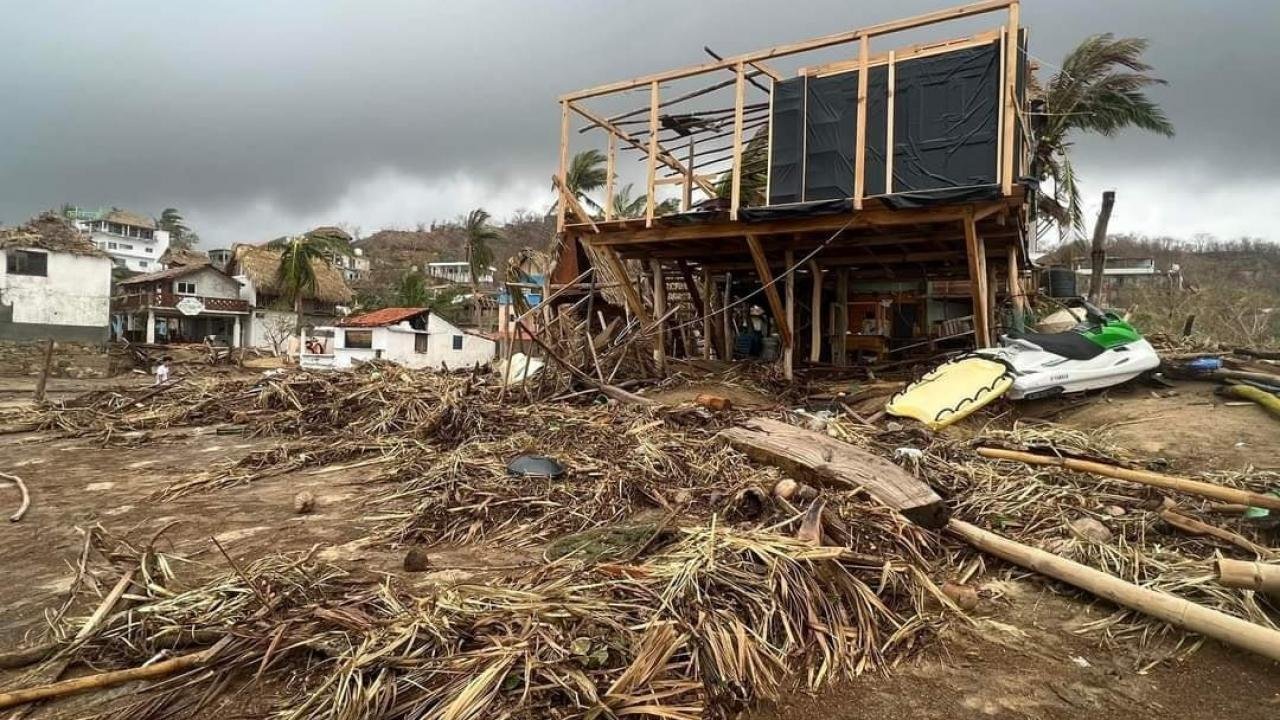Meksika’yı vuran Agatha Kasırgası’nda can kaybı artıyor