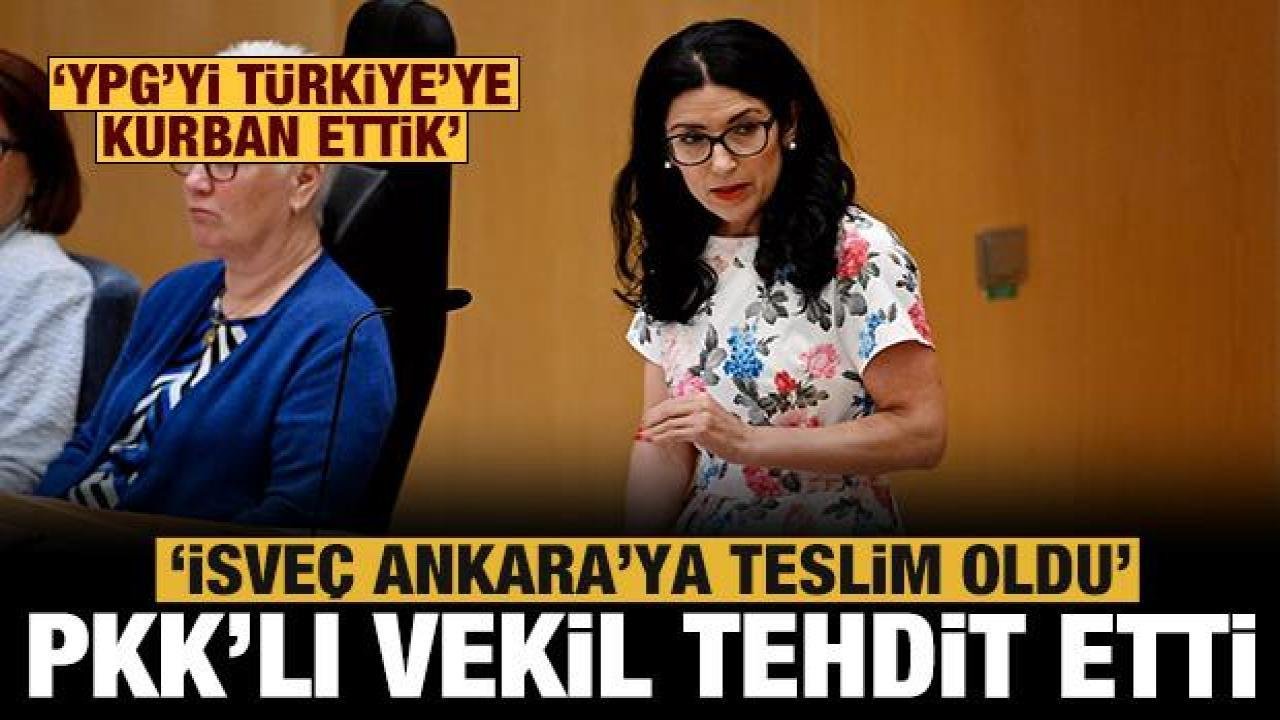 PKK destekçisi milletvekili Kakabaveh hükümeti hedef aldı: İsveç Ankara’ya teslim oldu