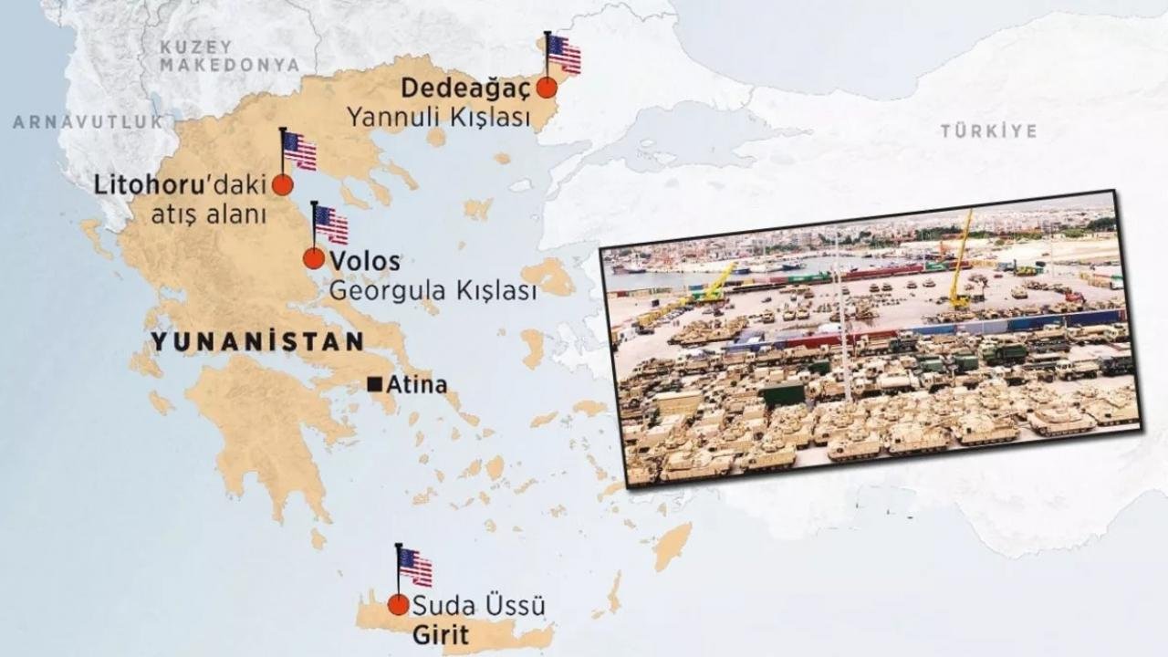 Türkiye için büyük tehdit: ABD Yunanistan’a 4 yeni üs daha kurdu