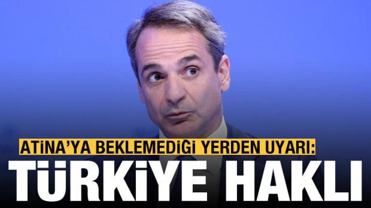 Yunanistan’a beklemediği yerden uyarı: Türkiye haklı