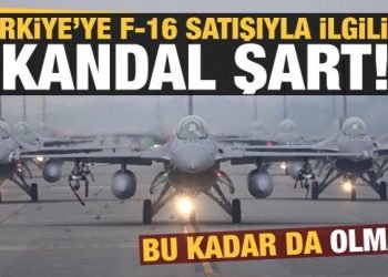 ABD’li senatörden, Türkiye’ye F-16 satışıyla ilgili skandal YPG şartı