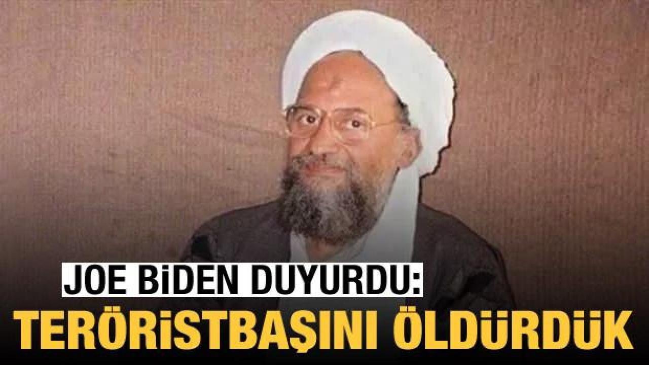 Biden: El-Kaide lideri Zevahiri’yi öldürdük