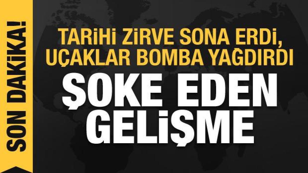 Biden’ın uçağı havalandı, İsrail Gazze’yi bombaladı