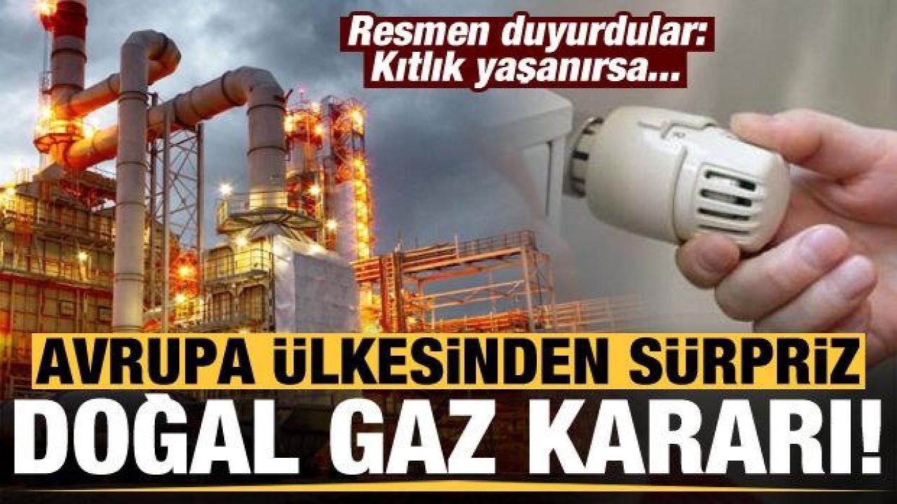 Çekya’dan sürpriz doğal gaz kararı: Kıtlık yaşanırsa evlerde ısınma kısıtlanacak!