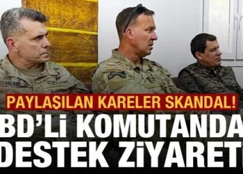 CENTCOM komutanından, terör örgütü SDG ve lideri Mazlum Kobani’ye ziyaret