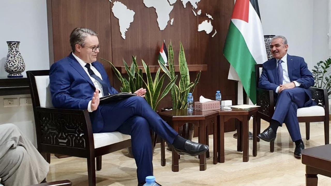Filistin Başbakanı Iştiyye, Almanya’dan Filistin’i tanımasını istedi