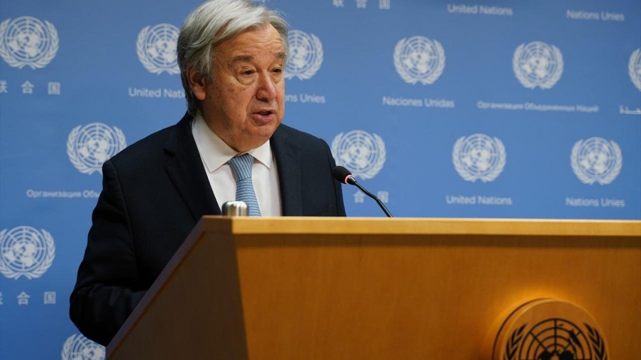 Guterres: Tahıl koridoru için çok çalışıyoruz