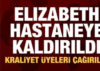 İngiltere Kraliçesi Elizabeth gözetim altına alındı, aile üyeleri toplanıyor