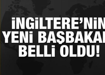 İngiltere’nin yeni başbakanı belli oldu