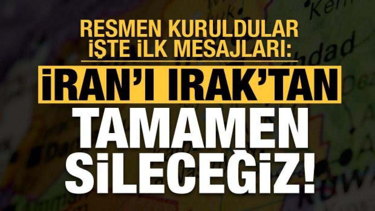Irak Ulusal Muhalefet Cephesi resmen kuruldu: İran’ı Irak’tan tamamen sileceğiz!
