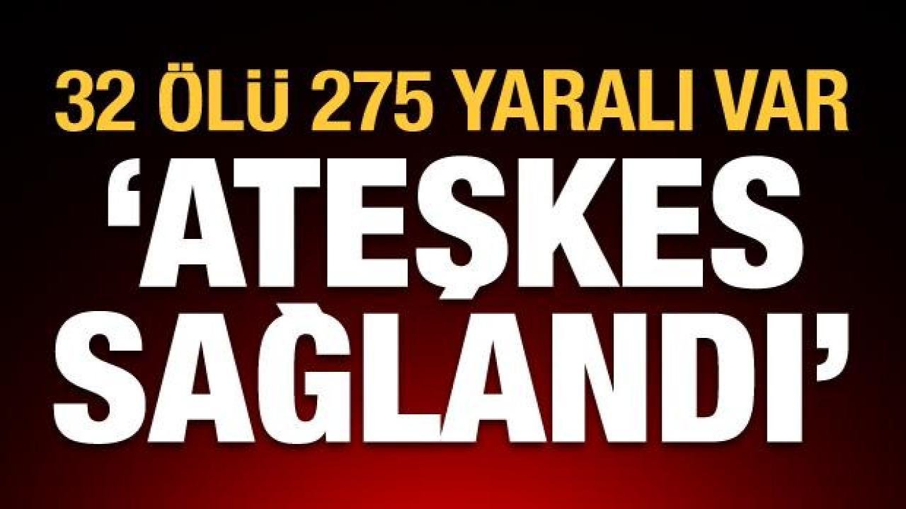 İsrail ve İslami Cihad Gazze’de ateşkes üzerinde anlaştı