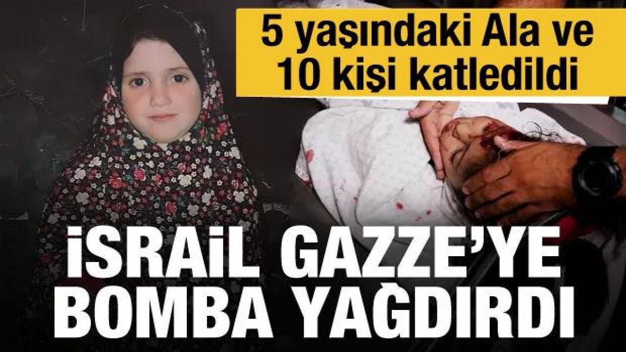 İsrail’den Gazze’ye hava saldırısı: 10 kişi hayatını kaybetti