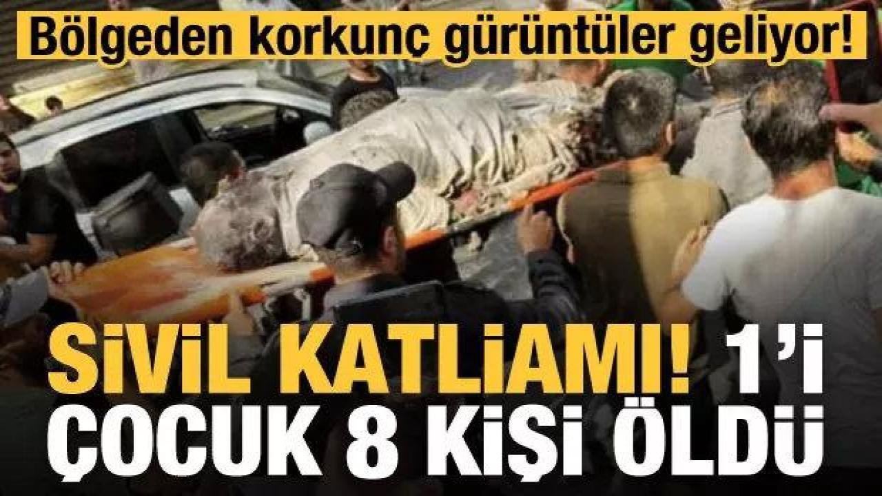 İsrail’den Gazze’ye hava saldırısı: 8 kişi hayatını kaybetti