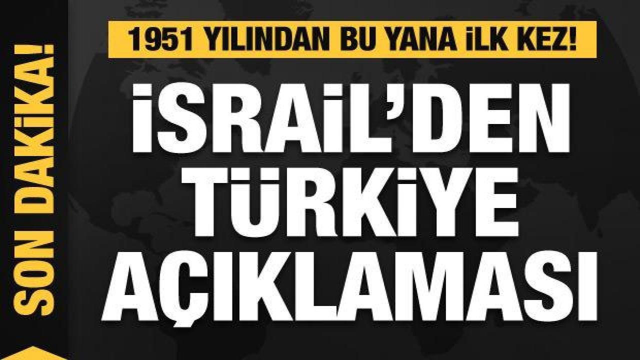 İsrail’den Türkiye açıklaması: Havacılık anlaşması imzalanacak