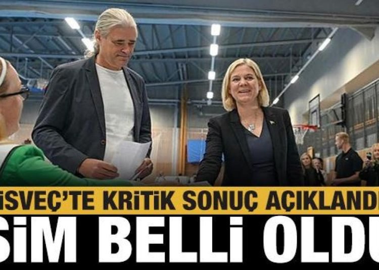 İsveç’teki genel seçimlerden çıkan isim belli oldu
