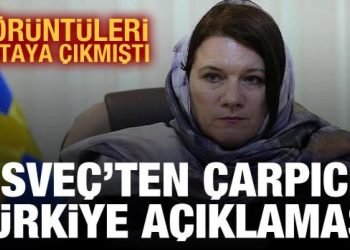 İsveç’ten Türkiye açıklaması: PKK bayraklı poz işleri zorlaştırdı